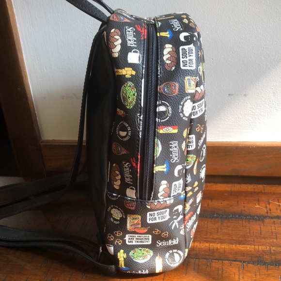 Seinfeld Themed Black Backpack - Picture 7 of 8